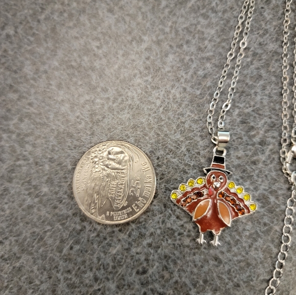 Turkey Pendant Necklace - Picture 3 of 3